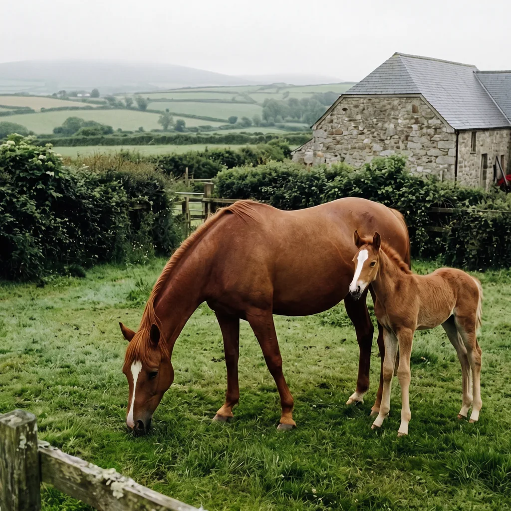 Élevage de chevaux au Balad'âne, Ligneyrac